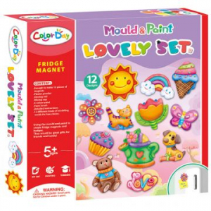 Manyuk Toys Hűtőmágnes készítő szett - kislányok kedvencei (8529)