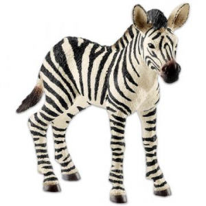 Schleich: zebra csikó figura (14811)