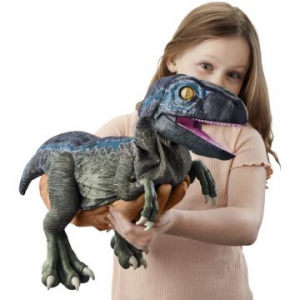 WOWSTUFF Jurassic World: Világuralom - Bébi Blue élethű effektusokkal (JUR-1011)