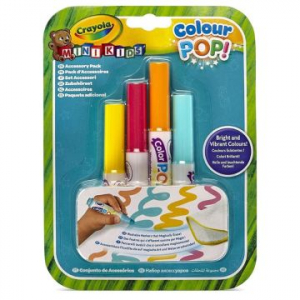Crayola: Colour POP! Irka-firka ut&aacute;nt&ouml;ltő filctoll - 4 db (81-2007)