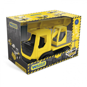 Wader: Tech Truck kosaras darus autó - 29 cm (35368)