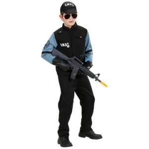 Widmann Amerikai S.W.A.T. kommandós jelmez - 140 cm (76547)