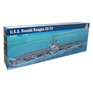 Italeri: 5533 USS Ronald Reagen hajó makett, 1:720 (5533s)