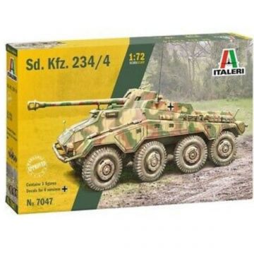Italeri: Sd. Kfz. 234/4 katonai jármű makett, 1:72 (7047s)