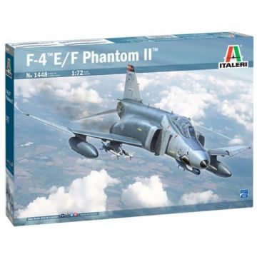Italeri: F-4E/F Phantom repülőgép makett, 1:72 (1448s)