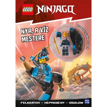 LEGO Ninjago: Nya a víz mestere foglalkoztatókönyv minifigurával (MO4598)