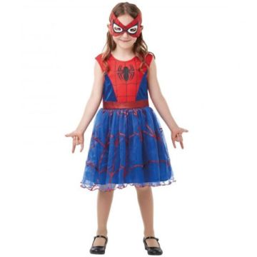 Rubies: Spidergirl jelmez - 110-120 cm (3001015-6000)