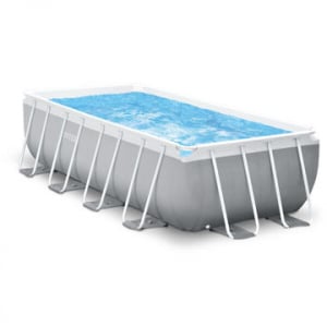 Intex: Prism Frame merev falú, szögletes prémium medence szett - 488 x 244 x 107 cm (26792NP)