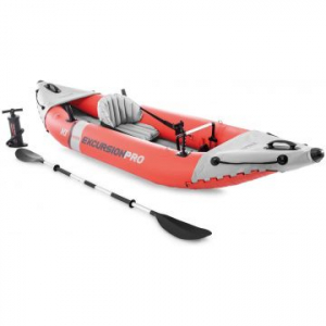 Intex: Excursion Pro K1 kajak szett alumínium evezővel - 305 x 91 x 46 cm (68303NP)