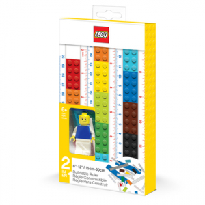 IQ LEGO: Építhető vonalzó figurával (52558)