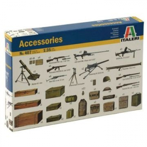 Italeri: Katonai kieg&eacute;sz&iacute;tő szett, 1:35 (0407s)