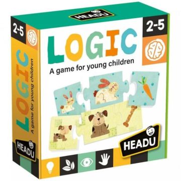 Headu: Logikai puzzle illesztőjáték - Kisállatok (IT20751)