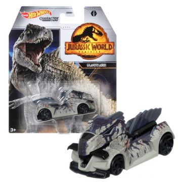Mattel Hot Wheels: Jurassic World kisautó - Giganotosaurus (GRM80)