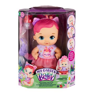 Mattel My Garden Baby: Édi-Bébi Gondoskodás - Rózsaszín cica (HHL21)