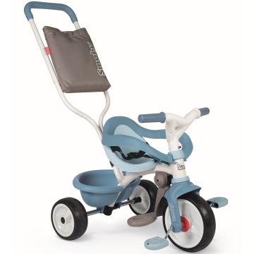 Smoby: Be Move Comfort szülőkaros tricikli - világos kék (7600740414)