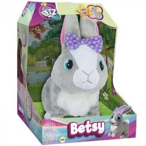 IMC Toys Club Petz: Betsy interaktív nyuszi - Lila masnis (95861)