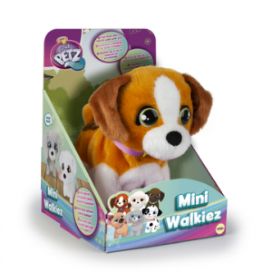 IMC Toys Club Petz: Mini Walkiez sétáló kiskutya - Beagle (99852)