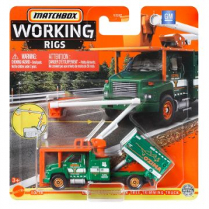 Mattel Matchbox: Working Rigs - GMC C8500 favágó és szállító teherautó (N3242)