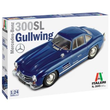 Italeri: Mercedes 300 SL Gullwing autó makett, 1:24 (3645s)