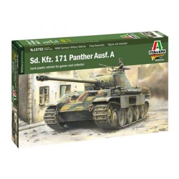 Italeri: Sd. Kfz. 171 Panther Ausf. A karckocsi makett, 1:56 (15752)
