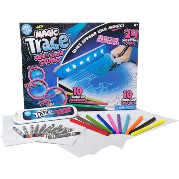 Magic Trace: Ragyogó rajzolás stúdió UV lámpával (210087)