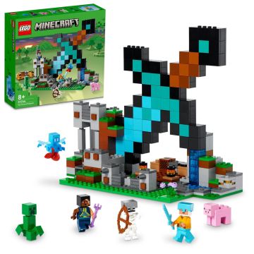 LEGO® Minecraft: A kardos erődítmény (21244)