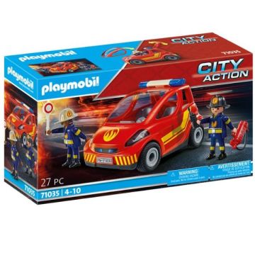 Playmobil: Kicsi tűzoltóautó (71035)
