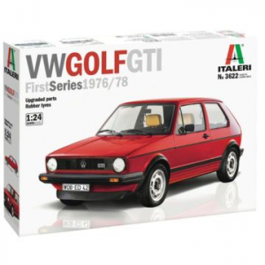 Italeri: VW Golf GTI Rabbit autó makett, 1:24 (3622S)
