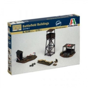 Italeri: Csatatéri épületek makett, 1:72 (6130s)