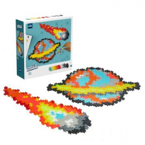 Plus-Plus: Sz&aacute;m szerinti műanyag puzzle - Űrmozaik (3912)