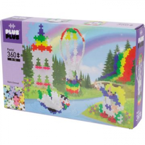 Plus-Plus: Pasztell sziv&aacute;rv&aacute;ny hől&eacute;gballon (3794)