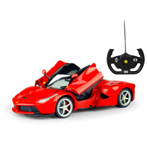 Rastar: Ferrari LaFerrari RC t&aacute;vir&aacute;ny&iacute;t&oacute;s aut&oacute; 1:14 - piros (50100-RED)