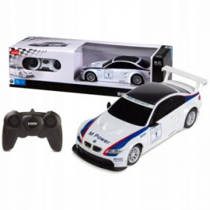 Rastar: BMW M3 1:24 távirányítós autó - fehér (48300-White)