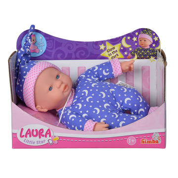 Simba Laura Little Star baba sötétben világító pizsamával (105010010)