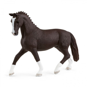 Schleich: Hannoveri kanca, fekete figura 13927 (SLH13927)
