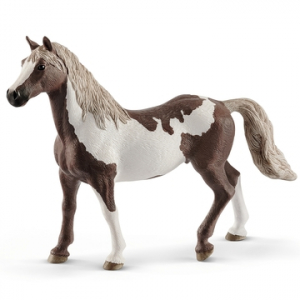 Schleich: Amerikai foltos ló csődör figura 13885 (SLH13885)