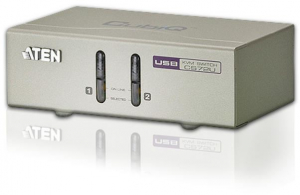 ATEN KVM Switch 2PC USB + kábel (CS72U)