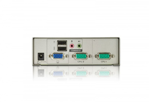 ATEN KVM Switch 2PC USB + kábel (CS72U)