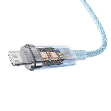 Baseus USB-C - Lightning kábel 20W 2m kék (CATS010303)