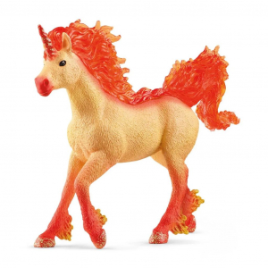 Schleich Elementa Tűz unikornis csődör (70756)