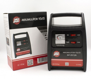 MaxSpeed akkumulátor töltő 6/12V 12A (56164697)