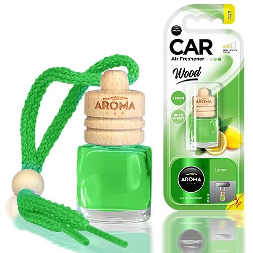 Aroma Car Wood illatosító Lemon 6ml (5463108)