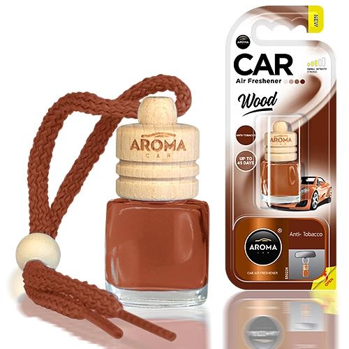 Aroma Car Wood illatosító Anti-Tobacco 6ml (5463117)