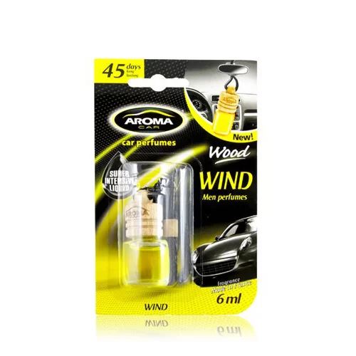 Aroma Car Wood illatosító Wind 6ml (5492040)