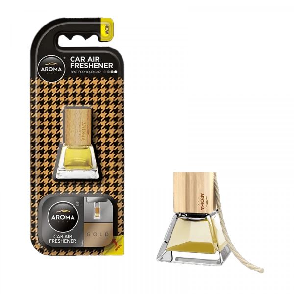 Aroma Car Prestige Wood illatosító Gold (5492530)