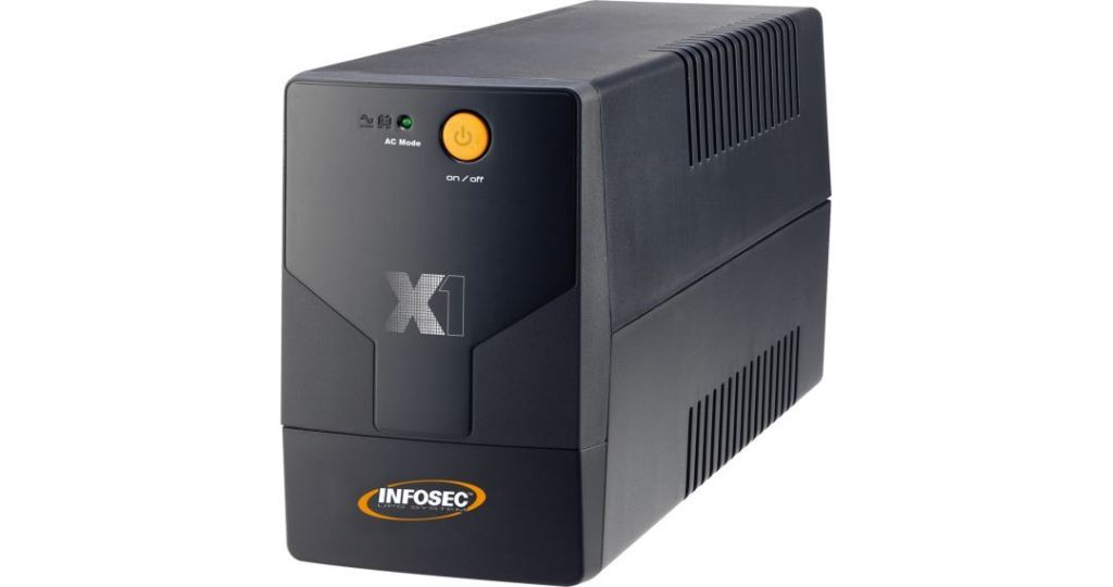 Infosec X1 EX 2000VA USB szünetmentes tápegység