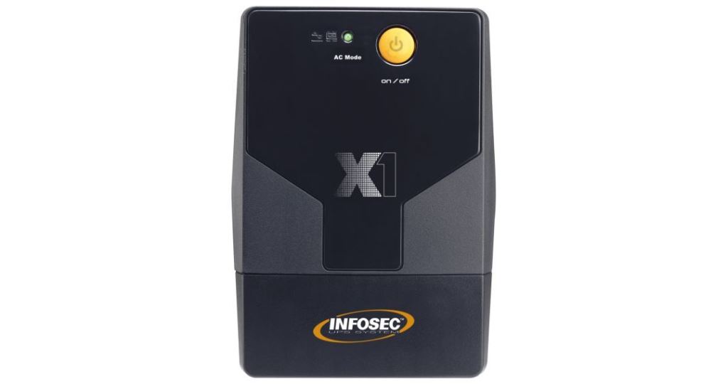 Infosec X1 EX 2000VA USB szünetmentes tápegység