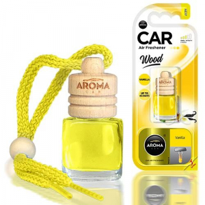 Aroma Car Wood illatosító Vanilla 6ml (5463107)
