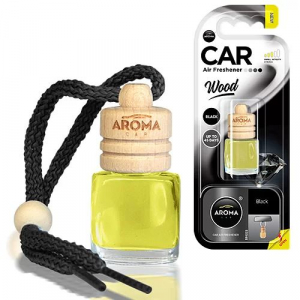 Aroma Car Wood illatosító Black 6ml (5463118)