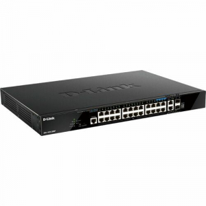 D-Link 28 portos Smart menedzselhető POE+ Gigabit Switch (DGS-1520-28MP/E)